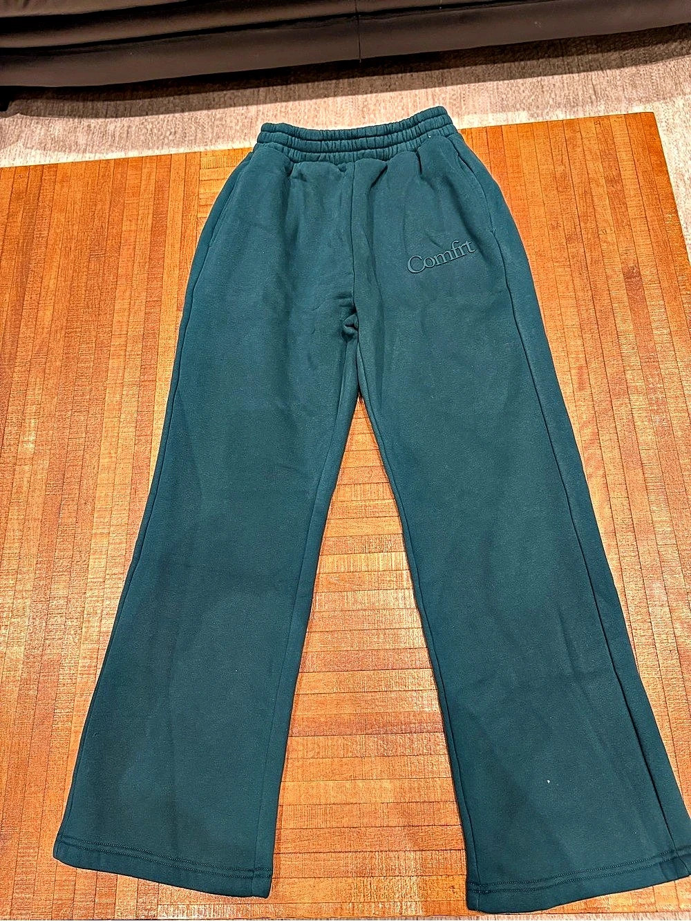 Comfrt Minimalist Straight Leg Sweatpants Alpine Small